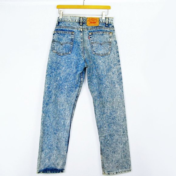 USA Made Vintage 80's Levi's 500 Stonewash 33 x 30 - Picture 2 of 3